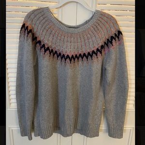 Fair Isle Pink Sweater